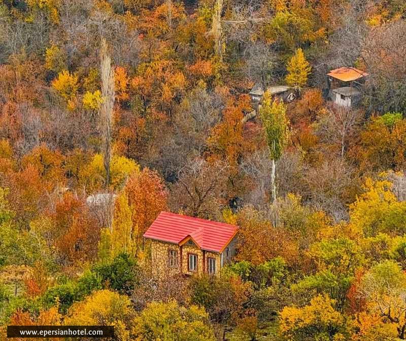 پاییز در روستای دهبار مشهد